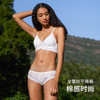 HSIA遐性感内裤女镂空编织全蕾丝纯棉裆底轻薄短裤舒适中腰平角裤【乡野花开】 商品缩略图1