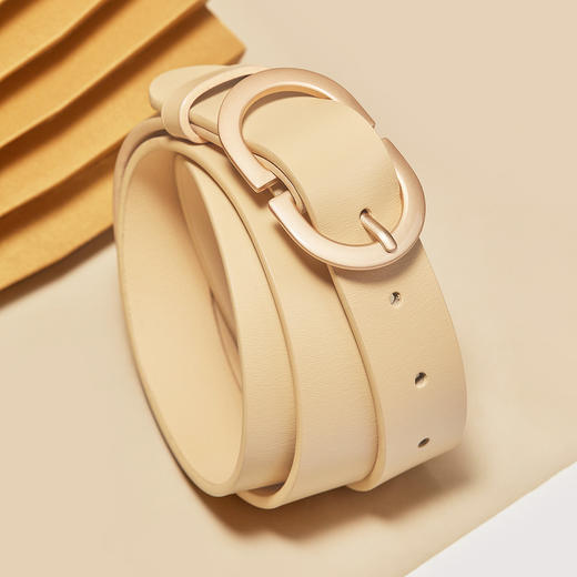 Safiya/索菲娅 时尚装饰女式百搭针扣女腰带牛仔裤腰带皮带SF505004Y 商品图3