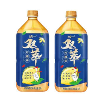 统一双萃柠檬茶1升*8瓶 商品图1