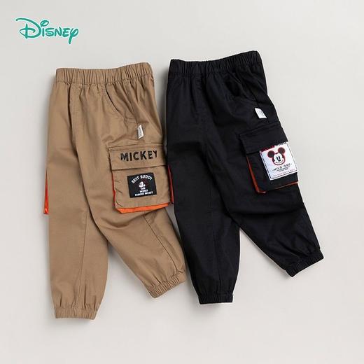 迪士尼童装男童裤子儿童工装裤中小童男孩春秋款帅气新款潮221K1249 商品图5