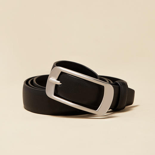 Safiya/索菲娅 二层牛皮复古针扣皮带女简约细腰带牛仔裤装饰腰带女SF505016Y 商品图2