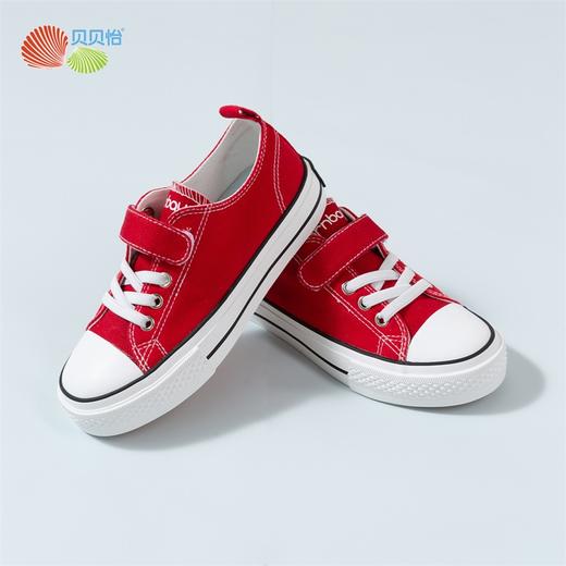 贝贝怡童鞋儿童帆布鞋女童鞋秋季男童布鞋板鞋休闲鞋子223X397 商品图4