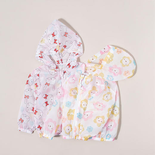 贝贝怡女童轻薄小外套防晒夏季新款透气洋气薄款外搭韩版空调衫 商品图1