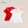 迪士尼童装 女童短袖连衣裙夏季圆领荷叶边新款裙子公主裙 商品缩略图3