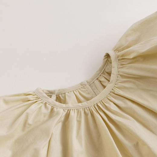 【马克珍妮 芦芙】夏装新款 女童花苞袖纯棉短袖衬衫230093 商品图5