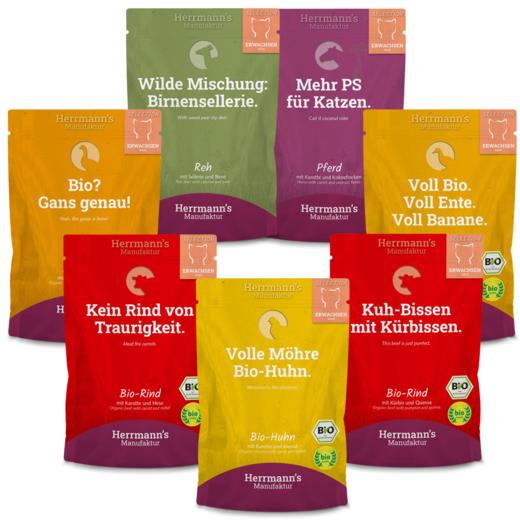 德国Herrmann's赫尔曼有机猫主食罐头餐包罐头 商品图0