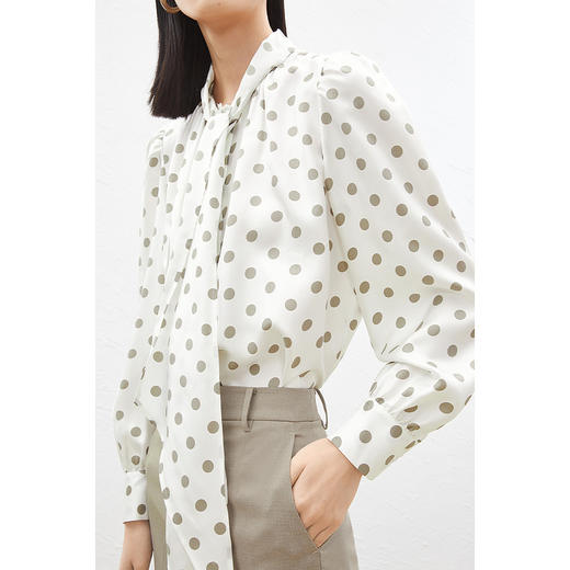 【商场同款】MM本白色衬衫5D1220641 商品图2