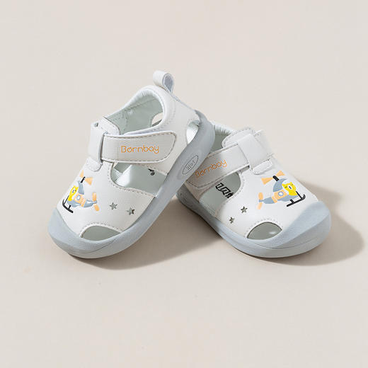 贝贝怡童鞋宝宝学步鞋男童女童软底婴儿鞋子0-2岁夏季新款网面潮 商品图1