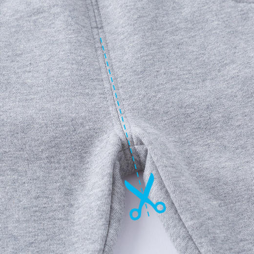 贝贝怡女童卫衣套装时尚洋气宽松外穿加绒两件套春秋新款百搭休闲213T2343 商品图7