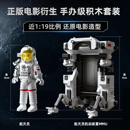 布鲁可QS1771流浪地球航天员 商品图2