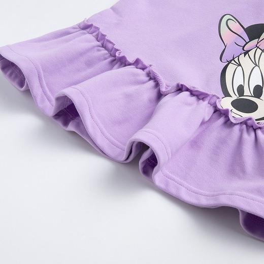 迪士尼童装儿童连衣裙春秋新品女童海军风领子卫衣裙中长裙221Q770 商品图9