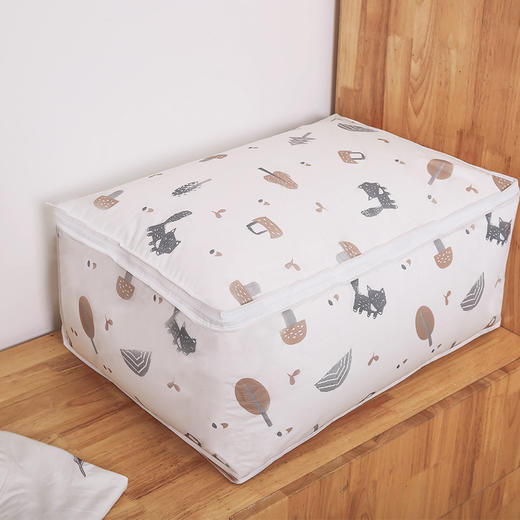 【防水防潮！棉被专属收纳袋】卡通印花PEVA材质，防尘搬家衣物整理收纳包，旅行打包袋子，换季收纳常备，结实耐磨耐用，比收纳箱收纳柜还好用！家庭整理 商品图3