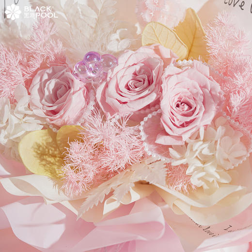 （限龙华龙岗光明配送）【永生守护花】愿你自洽如风，得偿所愿！（双鱼） 商品图3