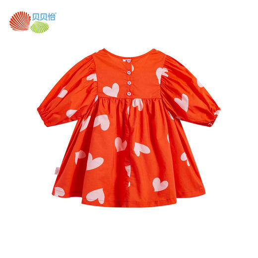 贝贝怡新款短袖连衣裙公主风爆款时尚甜美可爱儿童裙子短袖公主裙 商品图6