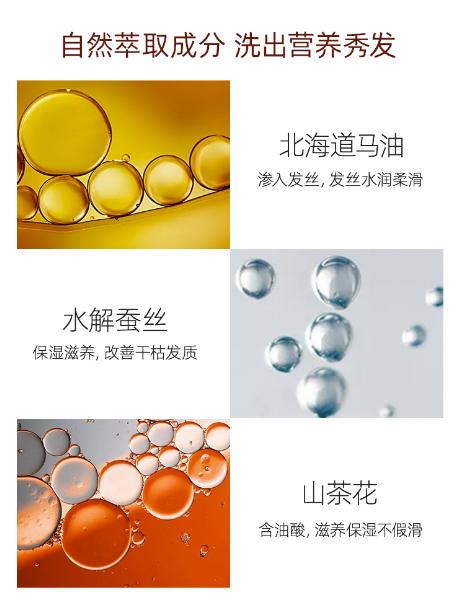 熊野油脂马油洗护套装 商品图2