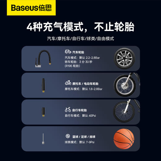 【十一专享】倍思 能量泵 Mega 双缸无线充气宝 商品图4