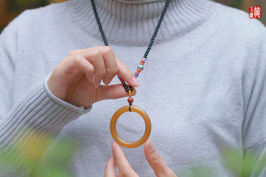 【环佩】和田糖玉玉环 商品图1