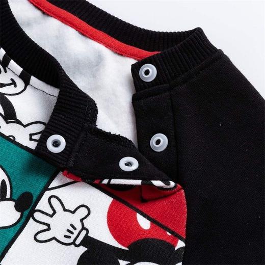 迪士尼童装男童加绒套装春秋季新款宽松休闲中小童儿童两件套潮213T1293 商品图7