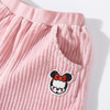 迪士尼童装女童裤子秋装儿童运动裤中小童休闲裤束脚新款潮213K1181 商品缩略图6
