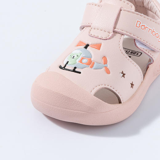 贝贝怡童鞋宝宝学步鞋男童女童软底婴儿鞋子0-2岁夏季新款网面潮 商品图7