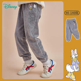 迪士尼童装女童裤子宝宝儿童长裤秋季新款中小童灯芯绒休闲213K1197