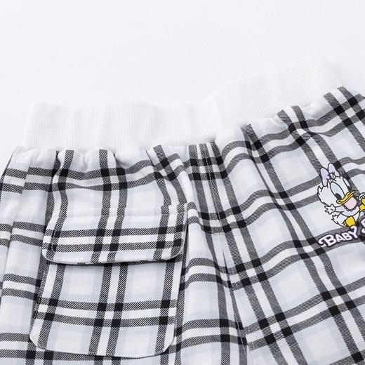 迪士尼童装女童格子裤春秋新款中小童韩版休闲宽松薄款长裤221K1256 商品图7