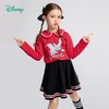 迪士尼童装女童套装学院风春装儿童新款百褶裙长袖T恤中小童衣服221T1348 商品缩略图0
