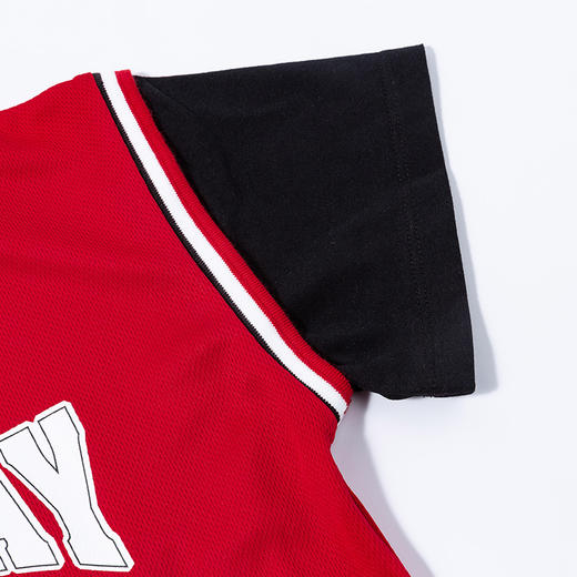 贝贝怡童装男女童套装透气夏装儿童速干短袖篮球服中大童运动服潮222T2436
 商品图4