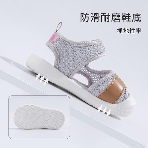 贝贝怡童鞋男女童王艳凉鞋软底耐磨2022新款夏季学步鞋儿童稳步鞋 商品图9