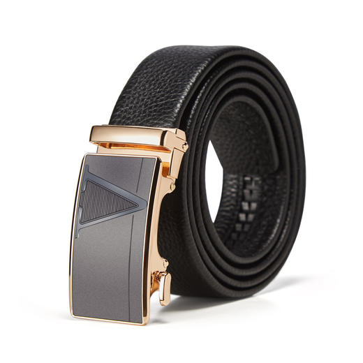 Safiya/索菲娅 2023新款头层牛皮男士皮带腰带自动扣男皮带腰带SF500022Y 商品图4