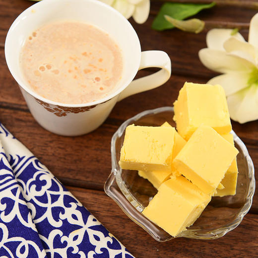 青海黄南州清真纯正牦牛酥油 青海特产藏牧区食用手工纯牦牛酥油奶茶 特级酥油500g 商品图1