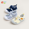 贝贝怡宝宝鞋学步鞋夏季男女童透气凉鞋宝宝软底防滑鞋子英伦风 商品缩略图0