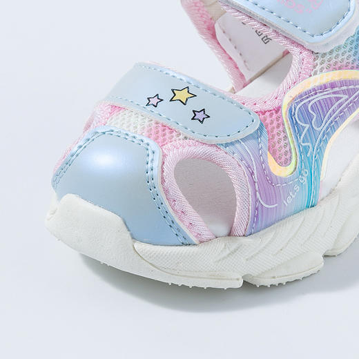 贝贝怡宝宝学步鞋凉鞋女童夏季新品宝宝鞋子可爱印花 商品图3