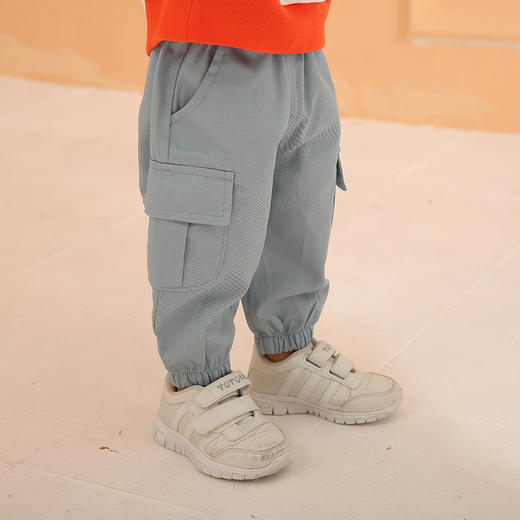 【专用清仓】龙之涵全棉贡缎工装裤小童韩版长裤男女 商品图3