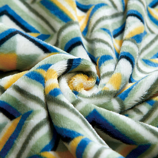 多功能方抱毯\向阳花开，150*200，绿 商品图4