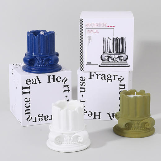 【博物馆罗马柱香薰礼盒】博物馆奇妙夜罗马柱无火香薰礼盒 卧室客厅餐厅摆件装饰生日礼物 商品图4