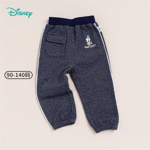 迪士尼童装儿童仿牛仔长裤春秋新款女童纯色裤子舒适百搭柔软潮221K1253 商品图2