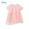 迪士尼童装 女童短袖连衣裙夏新款儿童裙子网纱公主裙假两件222Q773 商品缩略图6