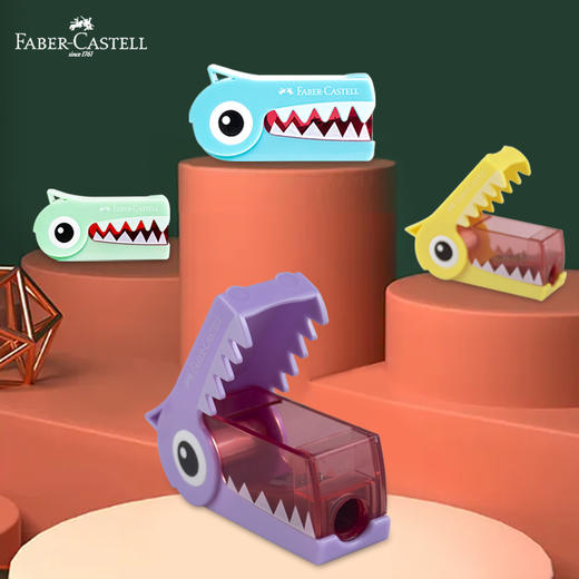 德国辉柏嘉卷笔刀手动素描美术生专用速写小学生彩铅炭笔小迷你便携式削笔器铅笔刀耐用转笔刀儿童双孔刨笔刀 商品图7