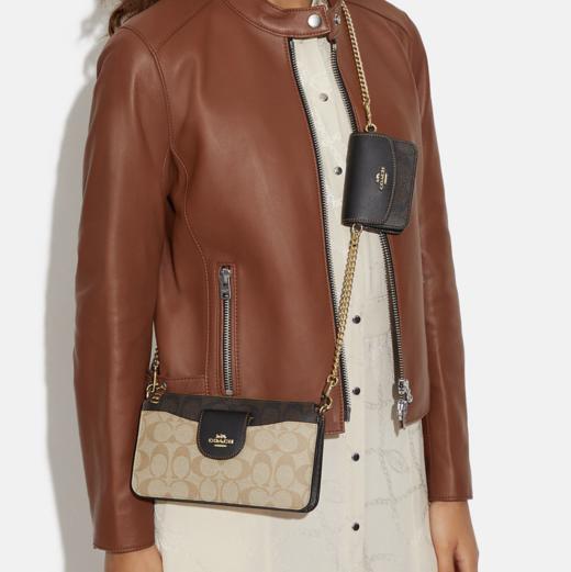 4折好价￥1280直邮到手！Coach Poppy二合一链条包 商品图2