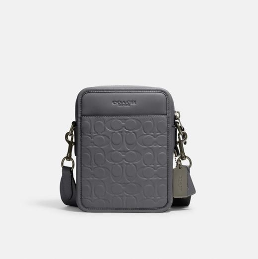 4折好价￥1399直邮到手！Coach Hudson 浮雕老花斜挎包 商品图3