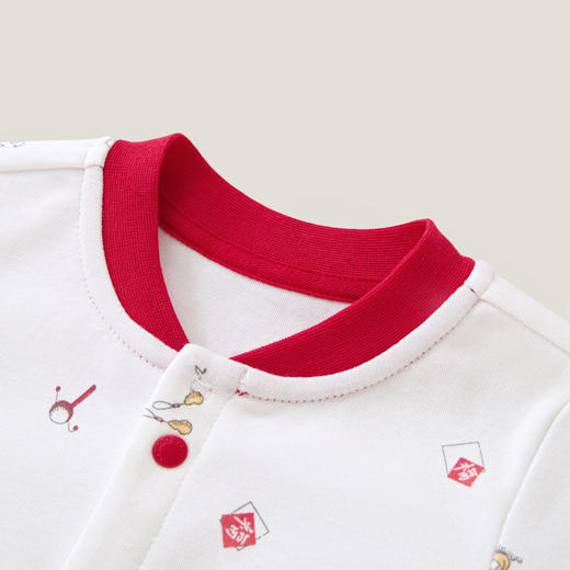 英氏婴儿衣服新生儿连体衣新年宝宝四季哈衣爬服YLHAJ0P007A YLAAJ0P005A 商品图8