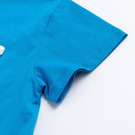 贝贝怡女童套装儿童短袖T恤夏装新款女孩儿童纯棉印花短裤两件套 商品图8