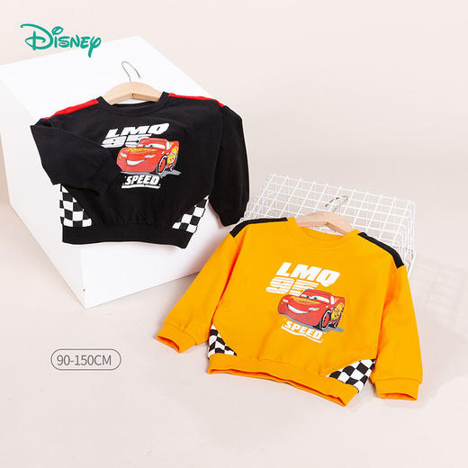 迪士尼童装男童卫衣儿童上衣中小童春秋潮洋气男孩炸街春装新款221S1653 商品图5