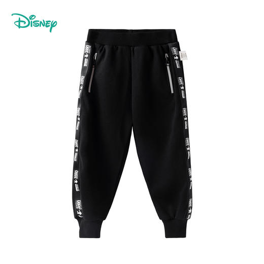 【商场同款】迪士尼童装男童运动休闲裤子字母时尚潮搭中大童宝宝春秋季束脚裤 商品图7
