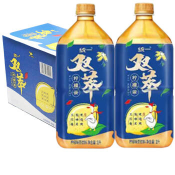 统一双萃柠檬茶1升*8瓶 商品图0