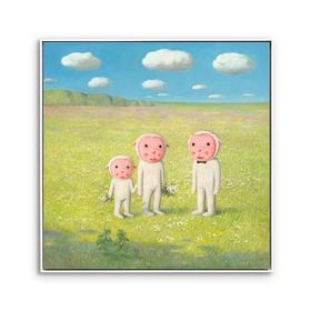 杨媛媛《快乐的日子》版画