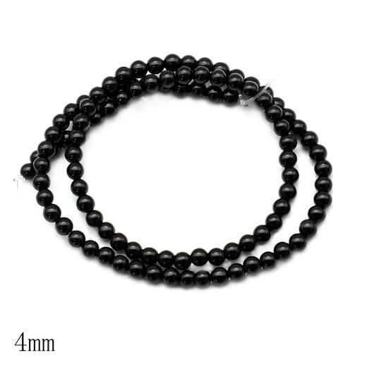 黑玛瑙珠子珠料半成品意卡米诺手串念珠单颗散珠 商品图6