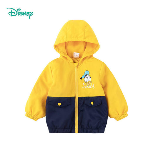 迪士尼童装 儿童外套男童秋装新款外衣连帽上衣小童宝宝开衫衣服213S1513 商品图4