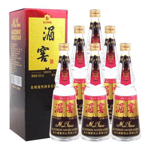 湄窖 复古80版 浓香型 55度 500ml*6瓶【整箱】 商品图2